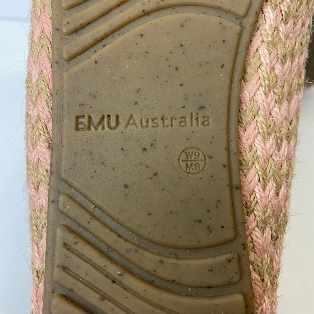 Emu Australia Pink Espadrille Sneakers Agonis Size 9